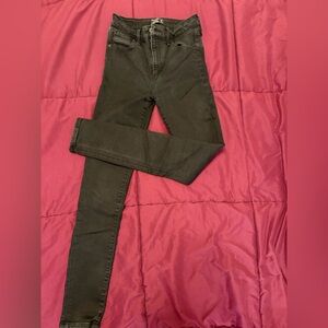 Abercrombie & Fitch Black High Rise Jeans